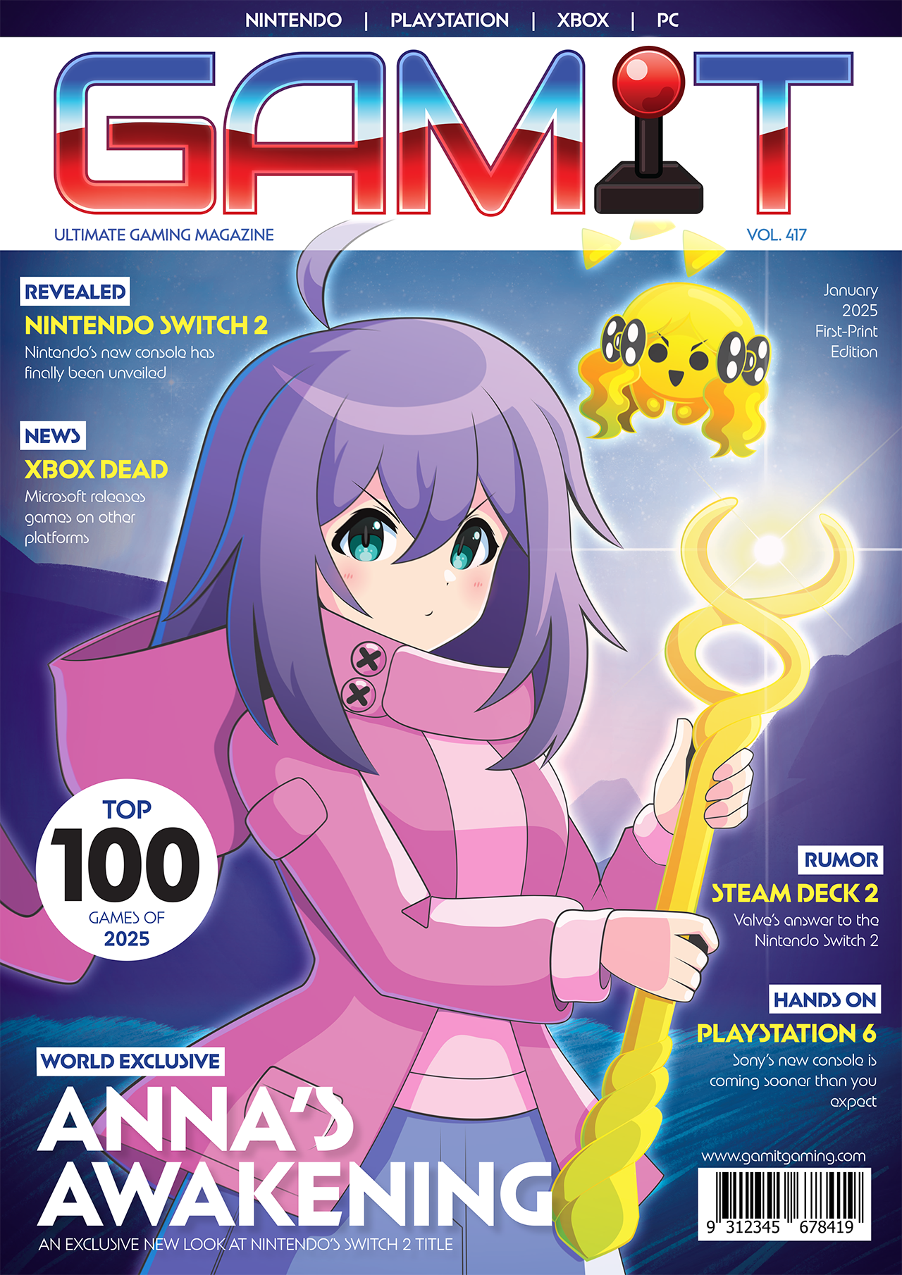 GAMIT Magazine Cover